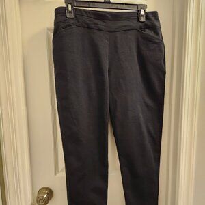 Croft & Barrow Black Stretch Pants Size 12P